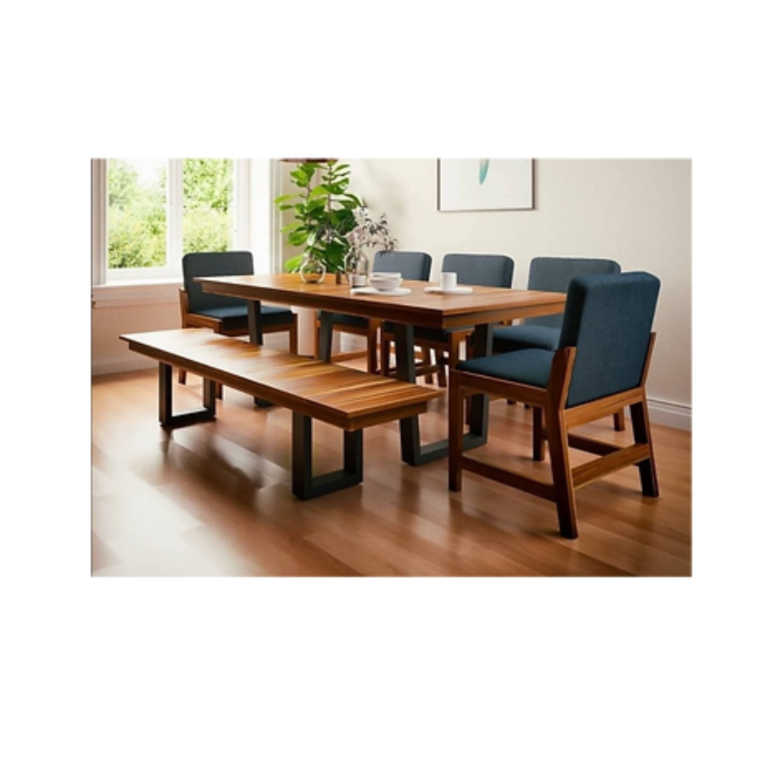 Dining Table Set With Bench