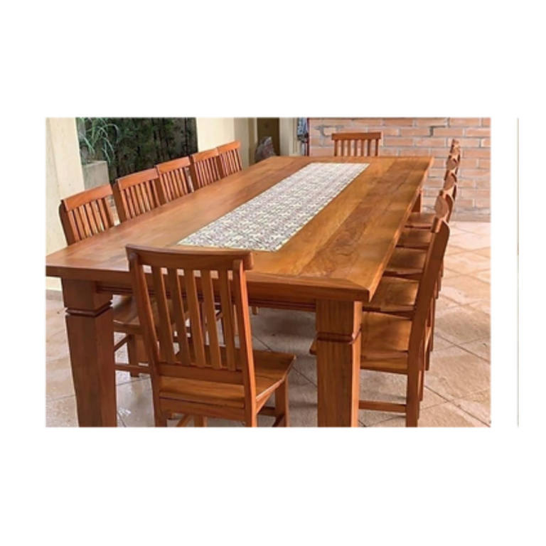 12 Seater Wooden Set