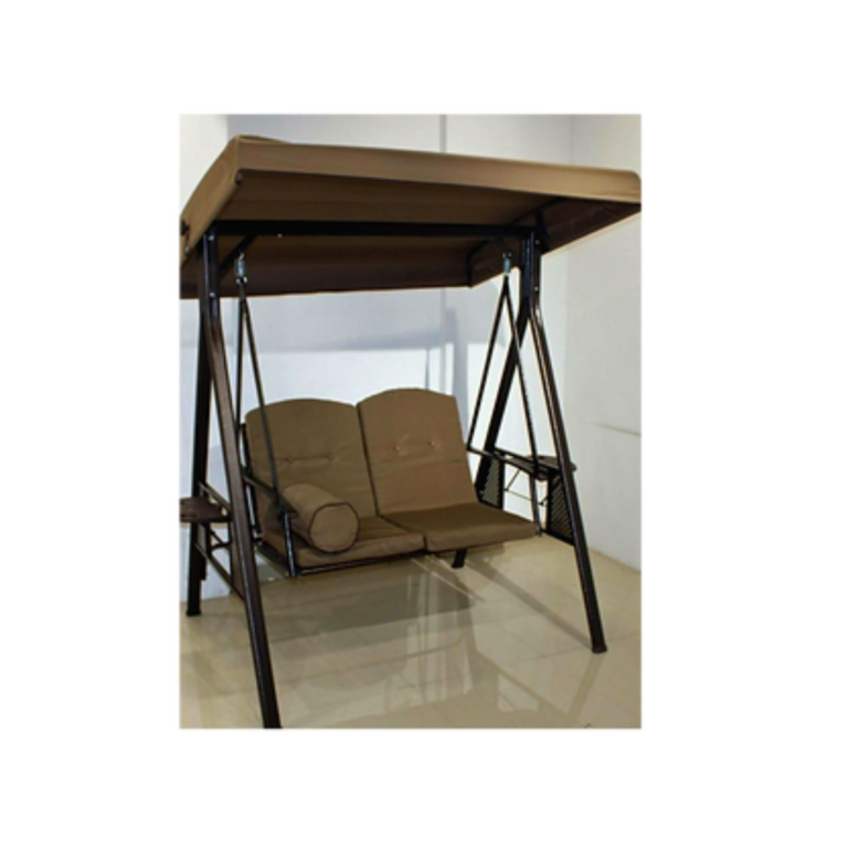 Cushion & Metal 2 Seater Swing